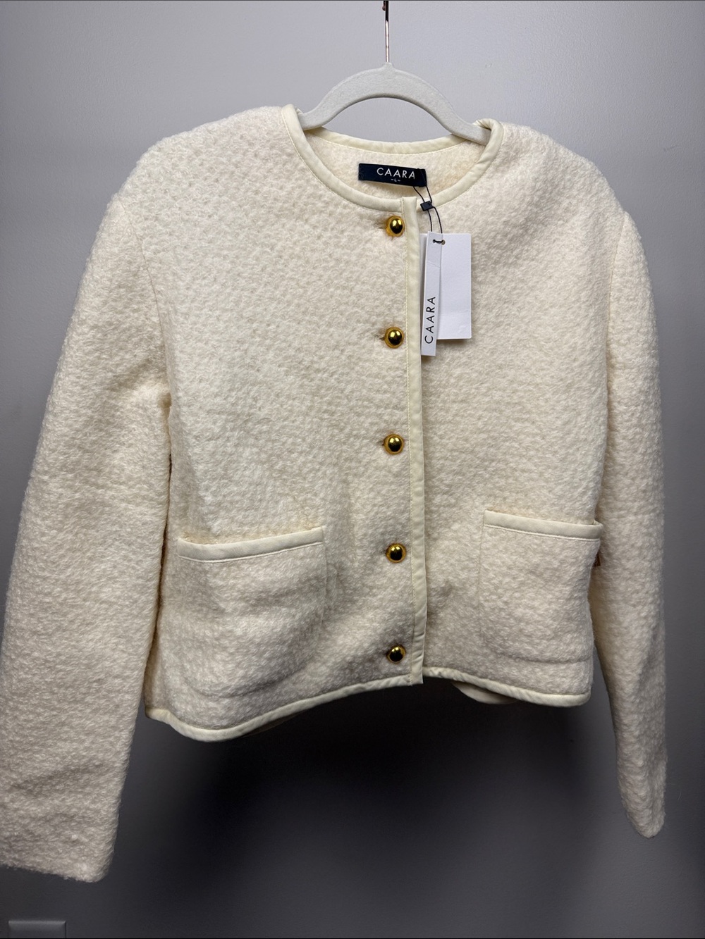 💠NWT CAARA Wool Jacket (L)